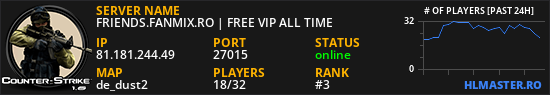 FRIENDS.FANMIX.RO | FREE VIP ALL TIME