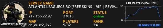 ATLANTIS.LEAGUECS.RO [FREE SKINS | VIP | REVIVE]