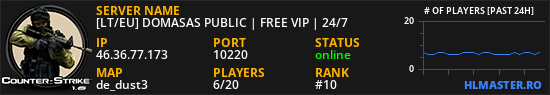 [LT/EU] DOMASAS PUBLIC | FREE VIP | 24/7
