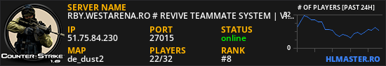 RBY.WESTARENA.RO # REVIVE TEAMMATE SYSTEM | VIP FREE